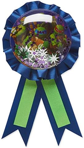 American Greetings Teenage Mutant Ninja Turtles Ribbon Badge, 1-Count