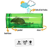 Mouse Traps Indoor for Home, Humane Mouse Trap (Green)