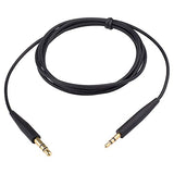 Replacement Audio Cable Aux Cord 3.5mm to 2.5mm Wire Compatible with Bose 700 QuietComfort QC45 QC35II QC35 QC25 Noise Cancelling Headphones, SoundTrue Soundlink On-Ear 2 OE2 OE2i Headphones (No Mic)