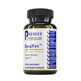 Premier Research Labs RenaVen - Premier Kidney Support - with Fermented Cordyceps - Kidney Health & Functions - Cranberry, Alfalfa, Hydrangea & Parsley - Vegan - 60 Plant-Source Capsules