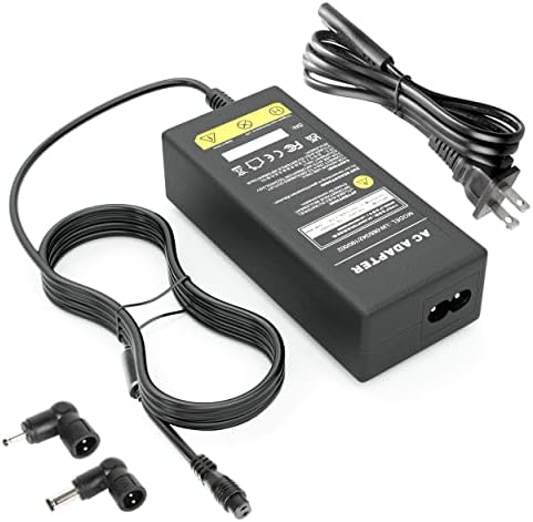 TREE.NB 65W 45W Charger Fit for Acer-Aspire Series Laptop 19v 3.42A Laptop Adapter 2 in 1 Compatible with Both 5.5 * 1.7mm and 3.0 * 1.1mm Laptop Power-Supply Cord(1.2M)
