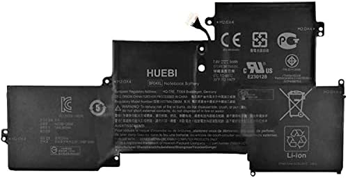 BO04XL Laptop Battery for HP EliteBook 1020 BR04XL M5U02PA M0D62PA Series(7.4V 36Wh)