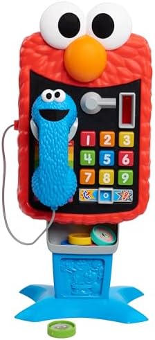 Sesame Street Elmo’s Sing & Learn 17.5 Inch Playphone, Learning and Education, Kids Toys for Ages 2 Up by Just Play