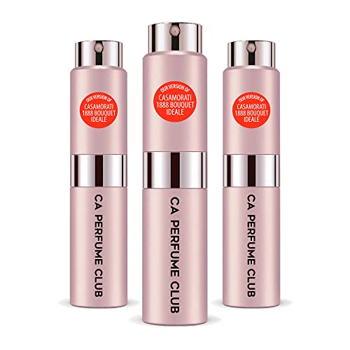 CA Perfume Club Impression of Xrjf Casamorati 1888 Bouquet Ideale For Women Replica Version Fragrance Dupes Concentrated Long Lasting Eau de Parfum Spray Refillable Atomizer Bottle 0.27 Fl Oz-X3