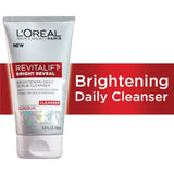 L'Oreal Paris Revitalift Bright Reveal Anti-Aging Facial Cleanser with Glycolic Acid 5 fl. oz (Pack of 2)