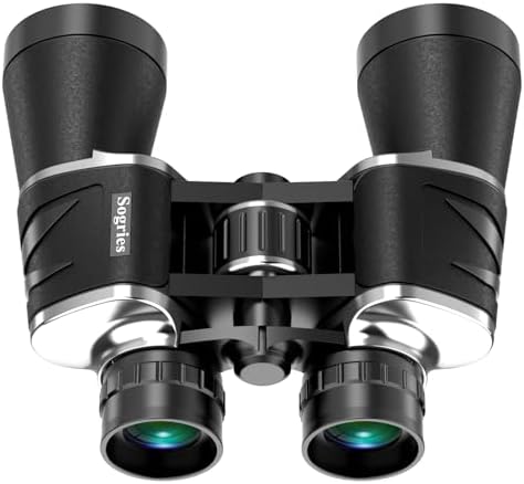 20x50 High Power Binoculars for Adults with Low Light Night Vision,Military Compact HD Professional/Daily Waterproof Binoculars for Bird Watching Hunting/Traveling/Outdoor