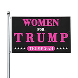 HUIHUANGm Trump-2024 Flag Women-For-Trump Flag 3x5 Ft Flag Outdoor Flag Home Flag Garden Decor Flag With Brass Grommets