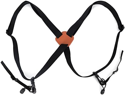 Aurosports Binocular Harness Strap, Adjustable and Deluxe Binoculars Harness for Hunting, Cross Binocular Straps Harness, Fits for Carrying Binocular, Cameras, Rangefinders