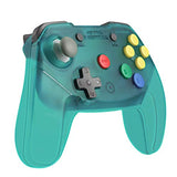 Retro Fighters Brawler64 Wireless Edition N64 Controller - Nintendo 64 - Blue