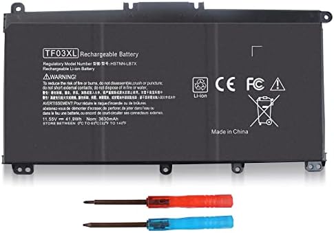 920070-855 920046-421 TF03XL Battery for HP Pavilion 15-CC 15-CD 17-ar050wm 17-ar0xx 15-cc023cl 15-cc123cl 15-cc563st 15-cc050wm 15-cd040wm 14m-cd0001dx 14m-cd0003dx 14-cd1055cl 14-bf0xx 920046-121