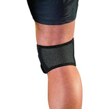 MUELLER Sports Medicine Adjustable Max Knee Strap, Patella Tendon Support, For Men and Women, Black, Small/Medium (Pack of 1)