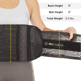 BraceAbility Back Brace for Lower Back Pain - Lumbar Corset Back Support Belt for Men and Women, Scoliosis, Sciatica Pain, Spinal Stenosis, Herniated Disc Relief - FSA Eligible, Fits 28" - 60" Waist