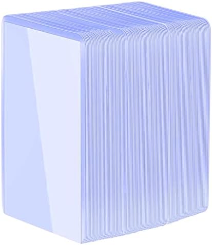 75 Pack 3"x4" Card Sleeves TopLoaders for Cards, Baseball Card Protectors Hard Plastic, for Football Card, Game Cards, Trading Card, Collectible Trading Cards Sports Cards