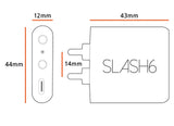 Slash6 Hi-Fi Bluetooth 5.1 USB DAC Amp with Optical in/Out Receiver - Elevate Your Audio Experience with Hi-Res aptX Adaptive/LDAC/aptX HD/AAC Support