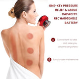 FBBP Smart Cupping Therapy Massager 4 in 1 Therapy Smart Cupper for Neck Shoulder Pain Relief Electric Cupping Device for Muscles