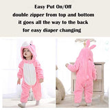 Baby Bunny Costumes Unisex Toddler Outfit Halloween Dress Up Romper 18-24 Months