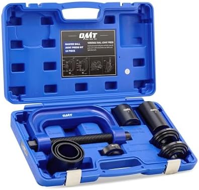 Orion Motor Tech Ball Joint Press Kit, Heavy Duty Ball Joint Removal Tool Kit with 4x4 Adapters, for Most 2WD and 4WD Cars and Light Trucks