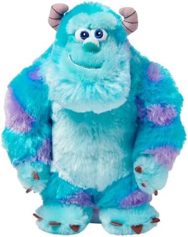 Disney Store Official Sulley Plush Toy - Soft 9-Inch Cuddly Monster from Pixar's Monsters, Inc. - Iconic Blue & Purple Design - Perfect Collectible & Cozy Companion for Fans and Kids Everywhere