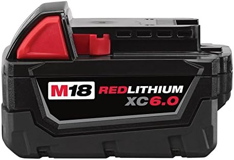 MILWAUKEE ELEC TOOL 48-11-1860 M18 6.0 AH Battery Pack