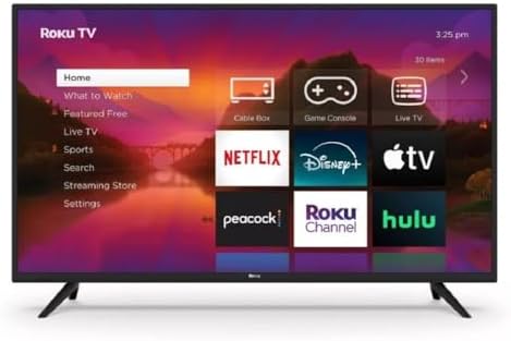 Roku 40" Select Series 1080p Full HD Smart TV TV Remote, Designed for Seamless Streaming, Wi-Fi, Color Enhancer - 40R3B4