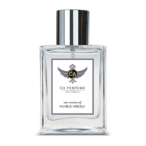 CA Perfume Impression of Vanille Absolu For Women Replica Fragrance Dupes Eau de Parfum Spray Bottle 1.7 Fl Oz/50ml-X1