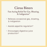 Urban Moonshine Citrus Bitters - Certified Organic - Bloating Relief* - Supports Liver Function & Appetite Regulation* - Gentle Detox* - Digestive Bitters - Gluten Free Herbal Supplement - 2 Fl Oz