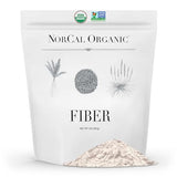 Norcal Organic Fiber - 2lbs | Prebiotics & Psyllium Husk Blend | Gluten-Free, Non-GMO, Soluble & Insoluble Fiber Supplement