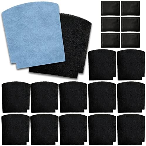 Hamilton TrueAir Replacement Carbon Filter, 12Pack Hamilton Beach TrueAir Filters with 6Pcs Carbon Bags