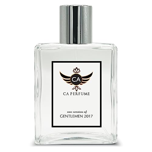 CA Perfume Impression of Gentlemen 2017 For Men Replica Fragrance Dupes Eau de Parfum Spray Bottle 3.4 Fl Oz/100ml-X1