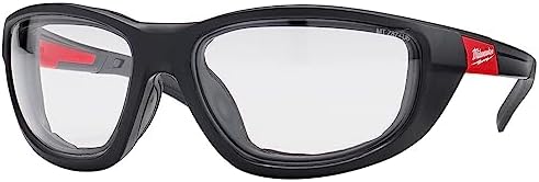 Milwaukee Clear Performance Safety Glasses W/Gasket