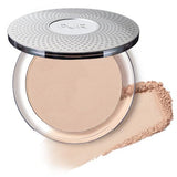 PUR Beauty 4-in-1 Pressed Mineral Makeup Powder Foundation with SPF 15 - Concealer & Finishing Compact Pressed Powder for Face - Buildable Medium to Full Coverage Foundation Powder (Light)