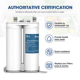 Pureza WF2CB Water Filter - Compatible with Pure Source 2 Water Filter, WF2CB, NGFC2000, FC100, Kenmore 469911, 469916, 2 Pack