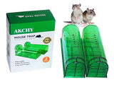 FIMAXTAPE Humane Mouse Traps Live Catch and Releas Best Selling Mousetrap rat trap (2PACK)