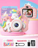 Kids Camera for 3-8 Years Old Toddlers Childrens Boys Girls Selfie Camera 20.0 MP HD 1080P IPS Screen Dual Digital Toy Camera for Kids Christmas Birthday Gifts