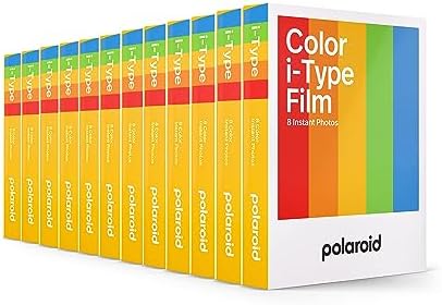 Polaroid Color Film for I-Type 12 Pack, 96 Photos (6011)