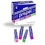 Generic Propel Powder Packets Electrolyte Hydration - Zero Sugar - Electrolyte Water Beverage Mix Powder Packets - Raspberry Lemonade, Grape, Berry, Kiwi Strawberrry - 40 pack