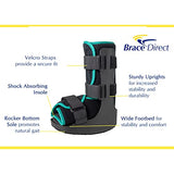 Brace Direct Children’s Pediatric Walker Fracture Boot for Kids Broken Toe or Foot, Left or Right Foot, Lightweight Padded Support Cam Boot for Foot Injury