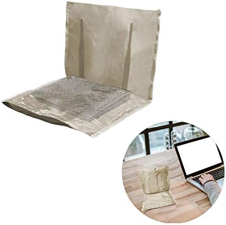 WiFi Cover, WiFi Router Cover, Two Sides Opening WiFi Guard EMF Versatile Shielding Protection Router Cover 13.8IN * 15.7IN