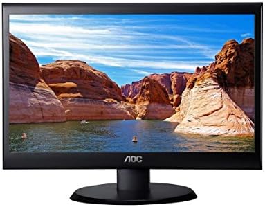 AOC E2050SWD-B 20" 1600 x 900 60Hz Monitor - Certified (Renewed)