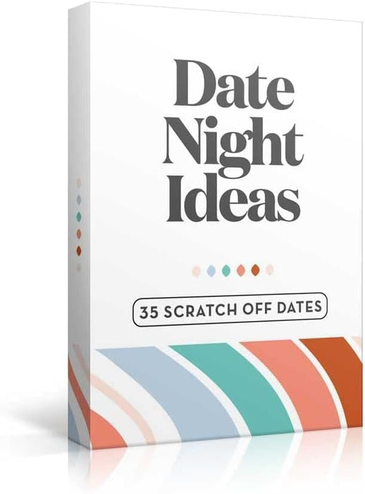 Romantic & Fun Scratch Off Date Night Ideas Card Game, Perfect Couple Gifts for Her or Him, Couple Gifts for Boyfriend, Girlfriend, Wife, Husband, Engagement, Birthday or Anniversaries