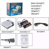 Retro Game Console, GAMENEXT Classic Mini Video Game Consoles Built-in with 620 Games Dual Players Mode Console with 2 Controllers Handheld Games for Kids & Adults (G1 (AV 620 Games))