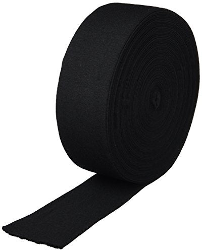 Rolyan Black Stockinette, Cast Pre-Wrap, Knit Cotton Bandage for Splint Padding and Friction Reduction, 3" Wide x 25 Yards, Dispenser Box