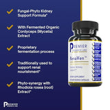 Premier Research Labs RenaVen - Premier Kidney Support - with Fermented Cordyceps - Kidney Health & Functions - Cranberry, Alfalfa, Hydrangea & Parsley - Vegan - 60 Plant-Source Capsules