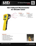 UEi Test Instruments Equipment INF165C 1 IR Thermometer