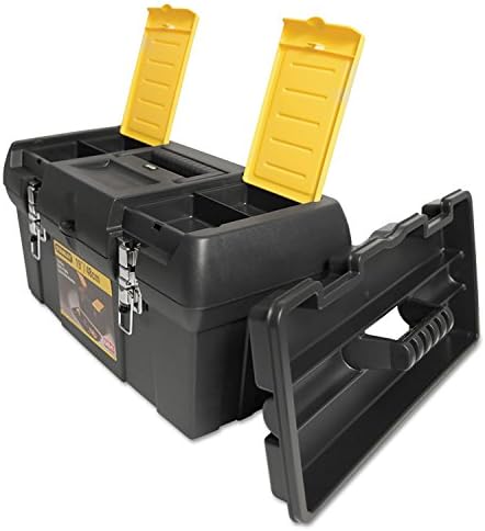 Stanley 019151M Series 2000 Toolbox w/Tray, Two Lid Compartments