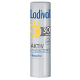 Ladival Active UV protection stick SPF 30 - lip care with UV-A and UV-B sun protection - with vegetable oils and vanilla flavor - without dyes and preservatives - waterproof - 1 x 4.8 g