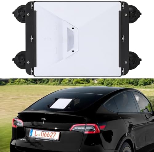 Starlink Mini Mount, Mounting Kit for Car Windows and Sunroofs, Aluminum Starlink Mini Car Mount, Ensures Stable Satellite Signal While Driving Suction Cup Mount