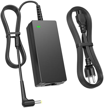 Fancy Buying 30W AC Adapter Power Charger for HP Mini 100e 102 110c 110 200 210 210t 1000 1100 1101 1104 2102 700 705 730 735 CQ10 Series Power Charger, 496813-001 NA374AA#ABA PPP018H - 19V 1.58A