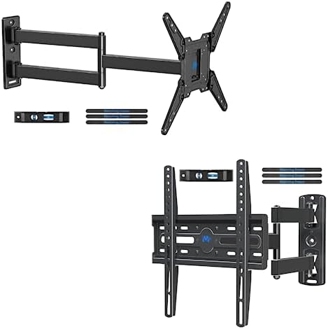 Mounting Dream Long Arm TV Wall Mount for Most 26-65 Inch TVs, 30 Inch Long Extension TV Mount and Mounting Dream TV Wall Mount Swivel and Tilt for Most 26-55 Inch TV, MD2377