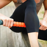 Tiger Tail The Spinnie Roller: 17in Handheld, Portable Massage Roller Stick, Body Massager and Myofascial Release Tool